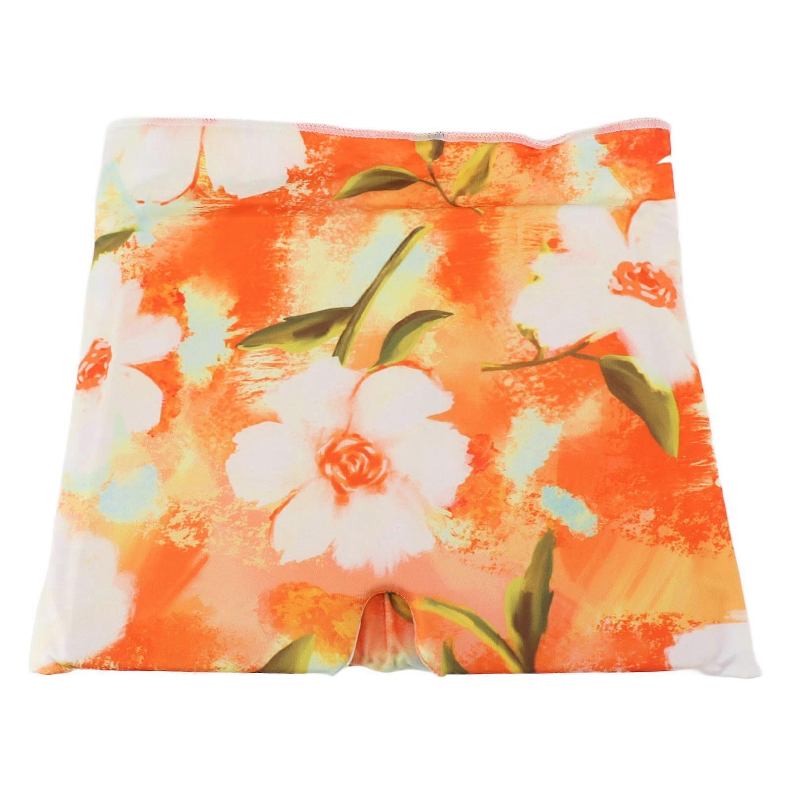 Double Layer Printed Ice Head Wrap Comfortable Practical Gel Migraine Headache Cold Relief Hat