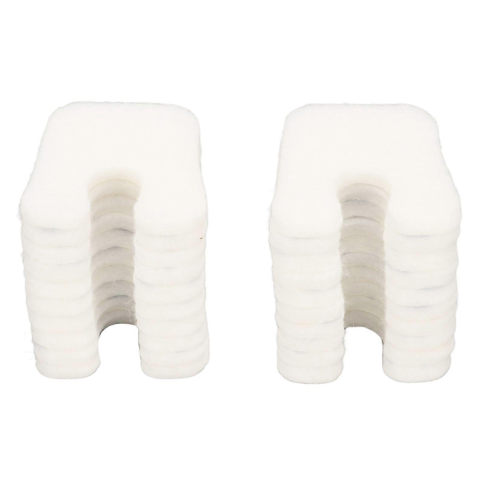 10 Pairs U Shaped Felt Callus Pads Soft Comfortable Reduce Pain Multifunctional Self Adhesive Callus Cushions for Women MenYMMR)