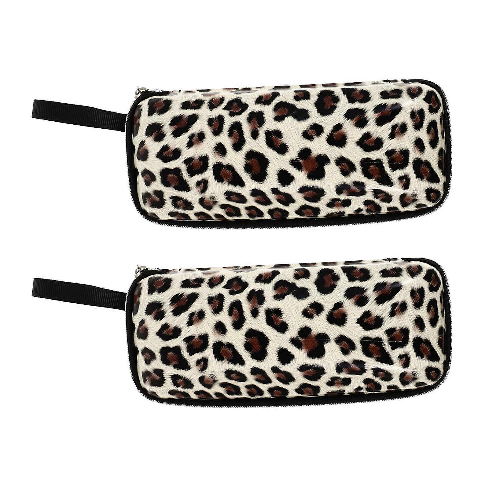 Antipressure Glasses Container for Storage Use 2Pcs Protection Boxes