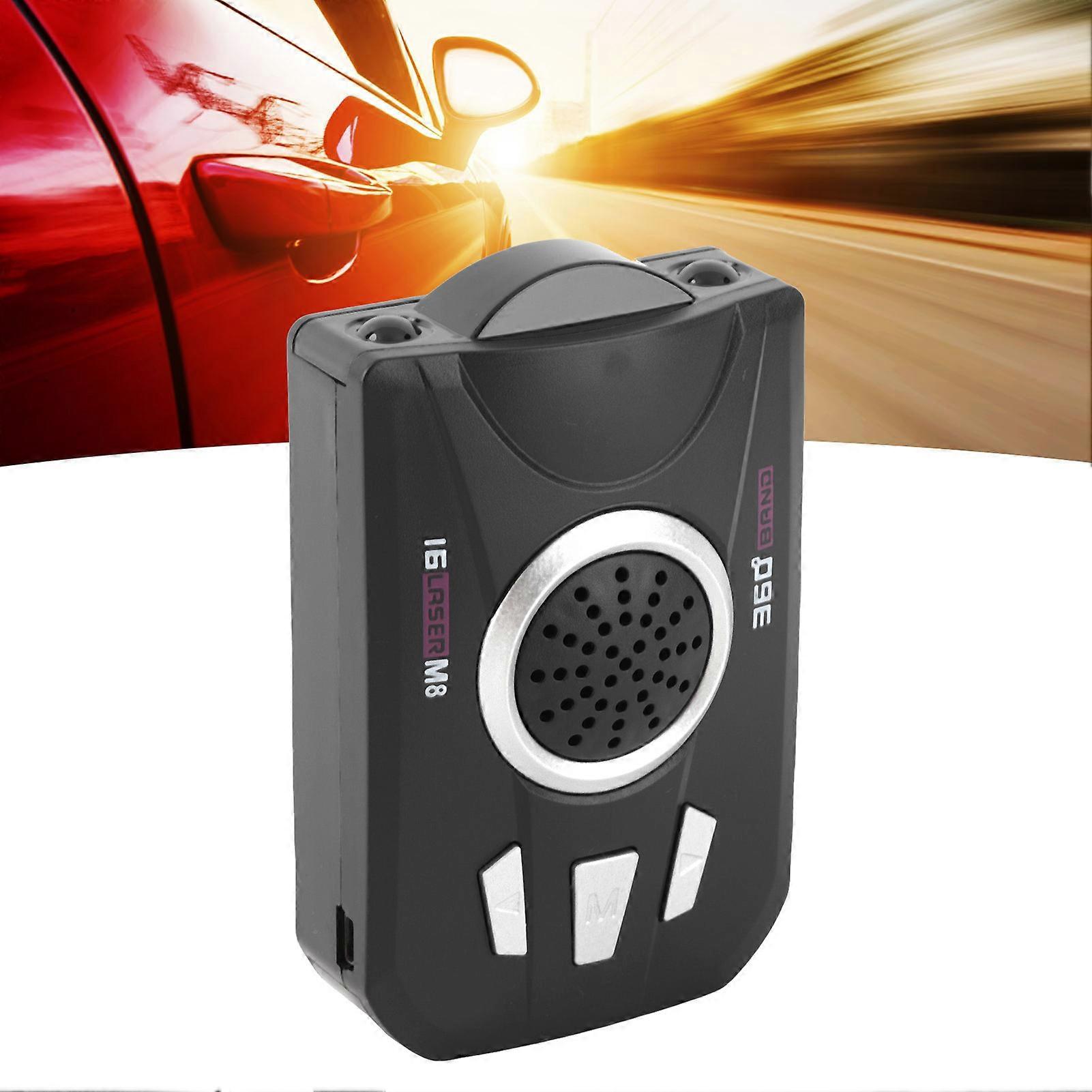 車のレーダー検出器リアルタイム音声アラートIVTフィルター付き超長レーダーカバレッジ速度試験システム速度計