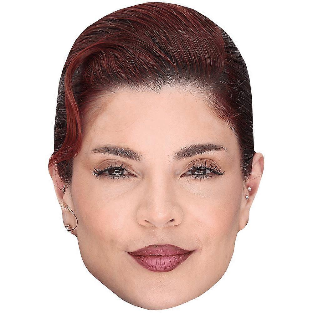 Gessica Rocha De Vasconcelos (Pout) Celebrity Mask, Flat Card Face