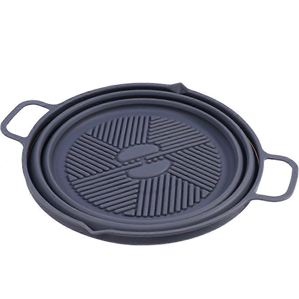 Air Fryer Baskets Silicone Material 22.2X19X5.6CM Size Microwave Compatible 1Pack