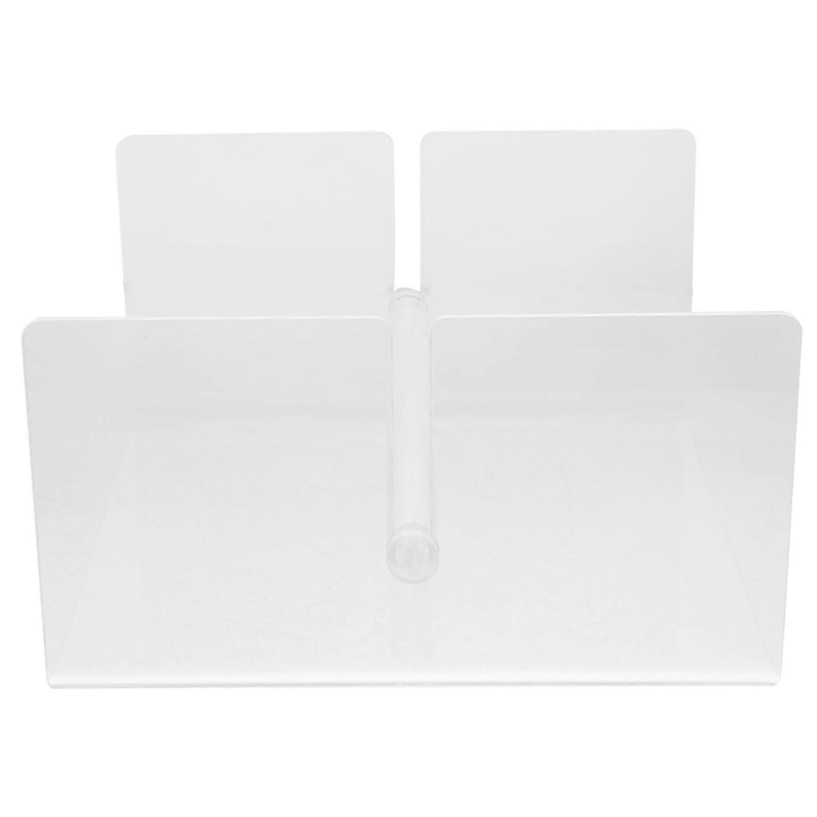 Acrylic Transparent Tissue Box for Storage and Reusable with Modern Design