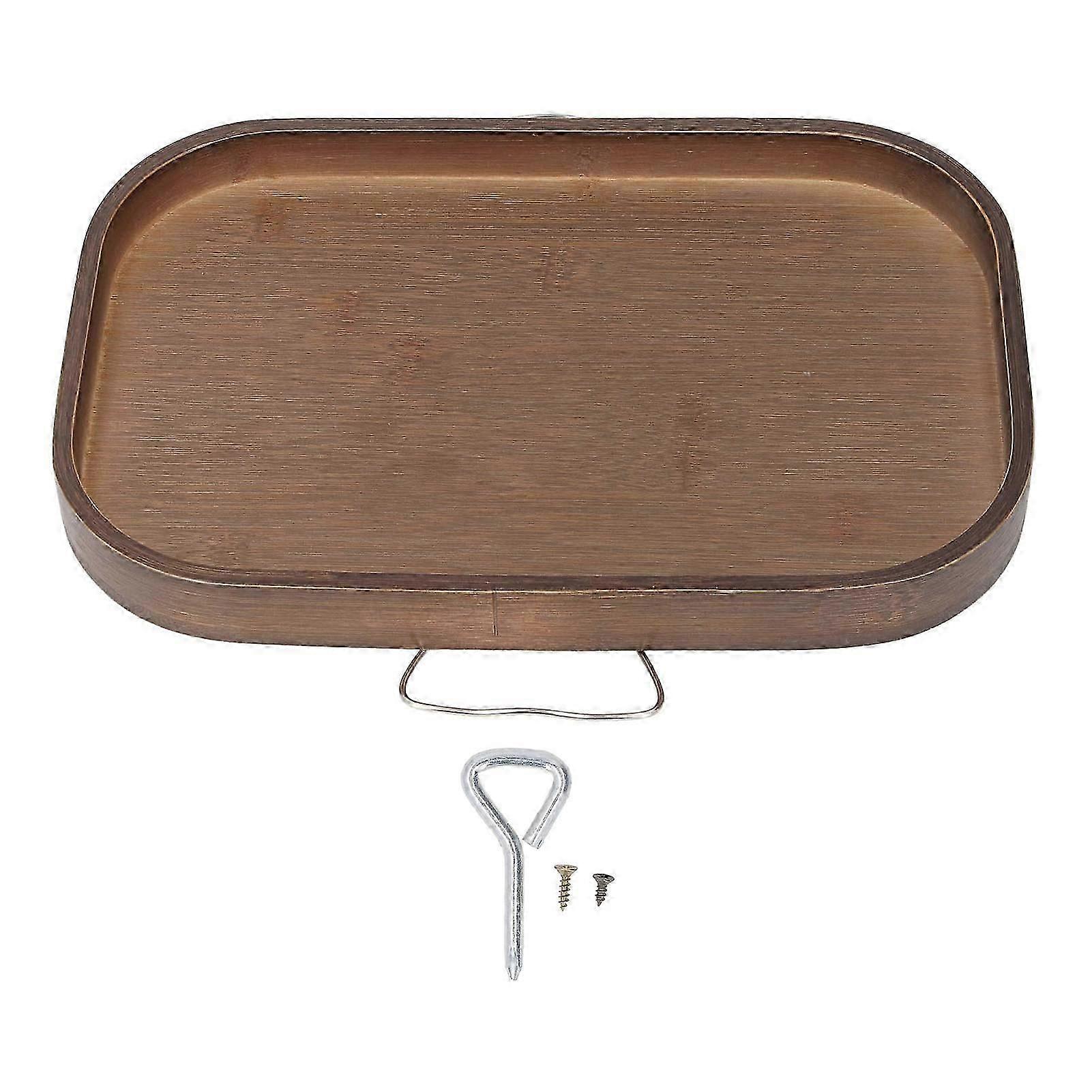 Portable Clip-On Sofa Arm Tray - Non-Slip Side Table for Drinks, Snacks, and Laptops