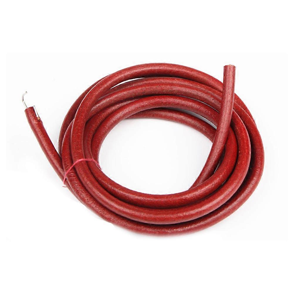 Red Sewing Machine Belt with Hook for Retro Household Use Thick and Durable 2 Pieces