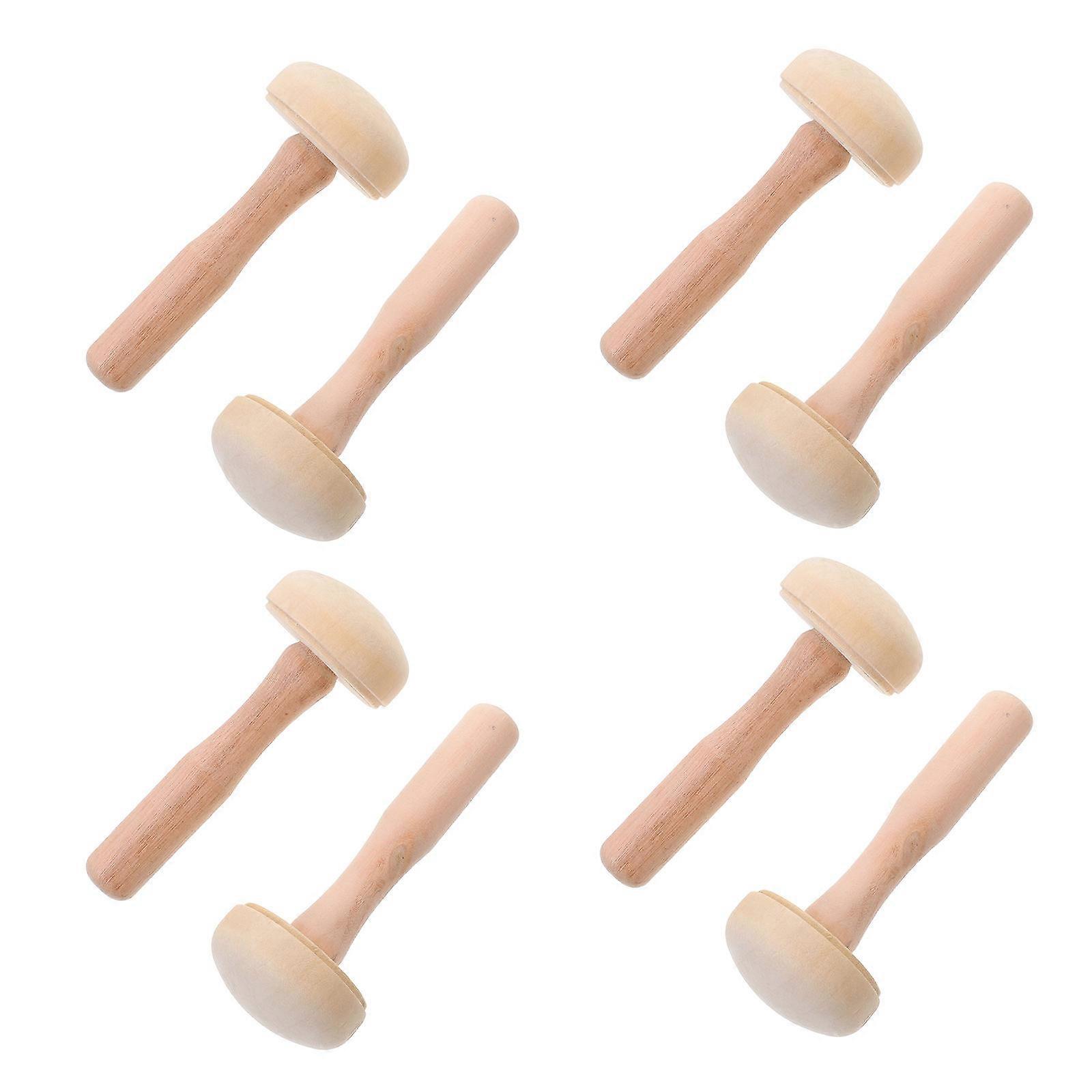 Professional Knitting Mushroom Darning Tool Mushroom Shape Safe Sturdy And Durable 10Pcs