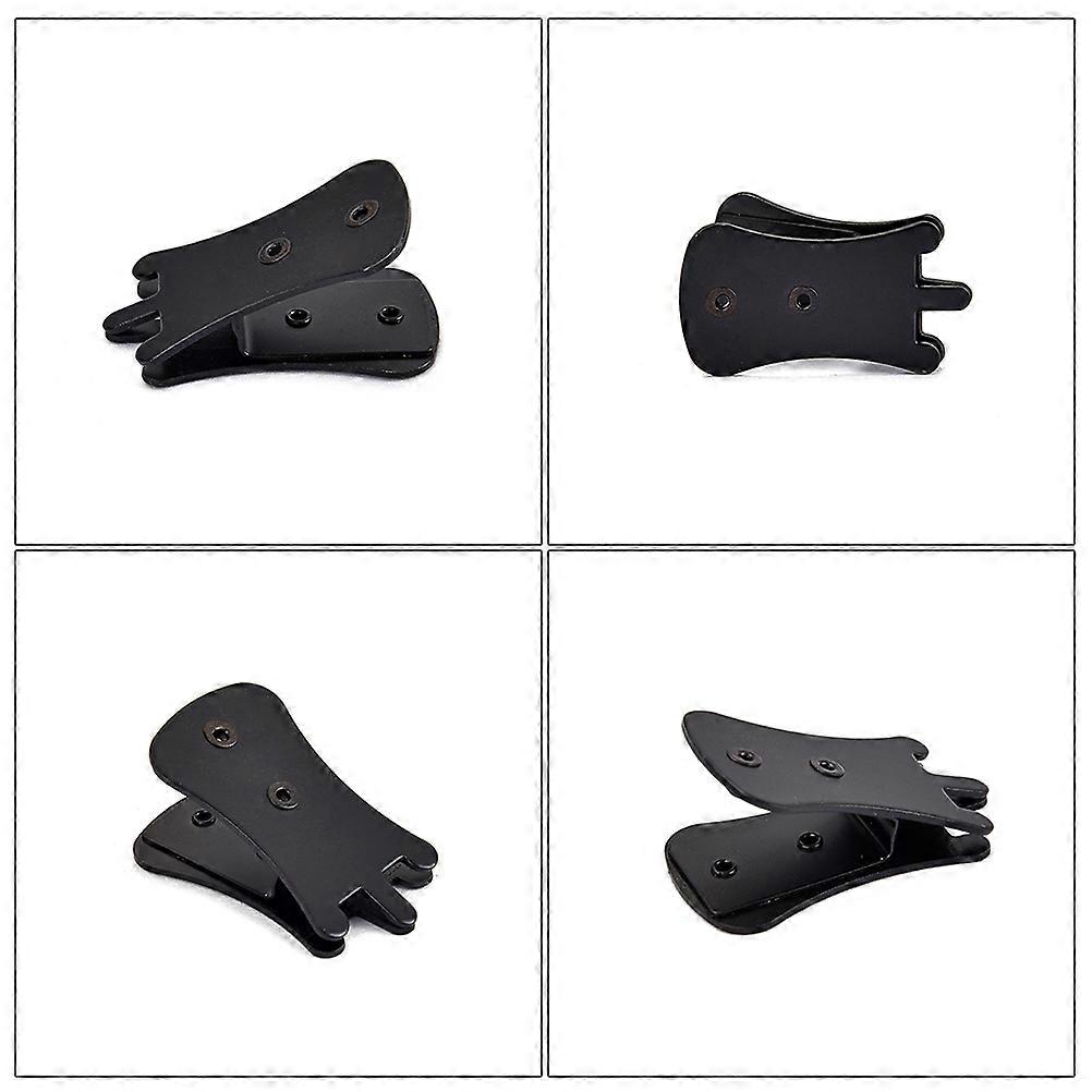 Professional Erhu Mute Accessories for Practice with High Grade Metal Design Black