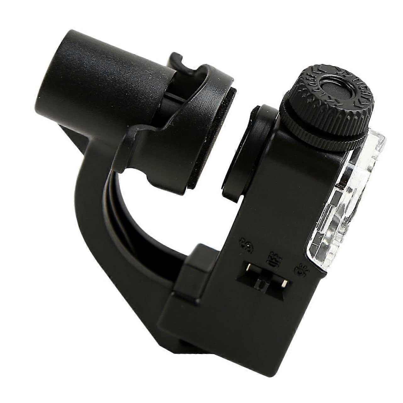 Mini Handy Microscope Portable Clip Microscope for Jewelry Identification and Hobbies, Durable and Easy to Use, Travel-Friendly