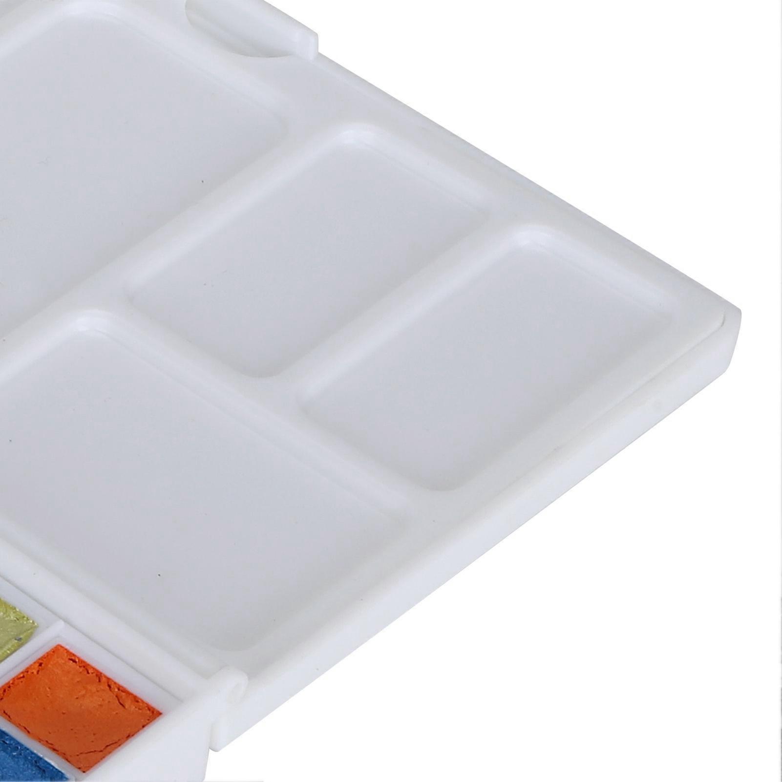Watercolor Paint Set Home Outdoor Bright Color Pearlescent Watercolor Pigment with Box24 Colors Pearlescent Paint