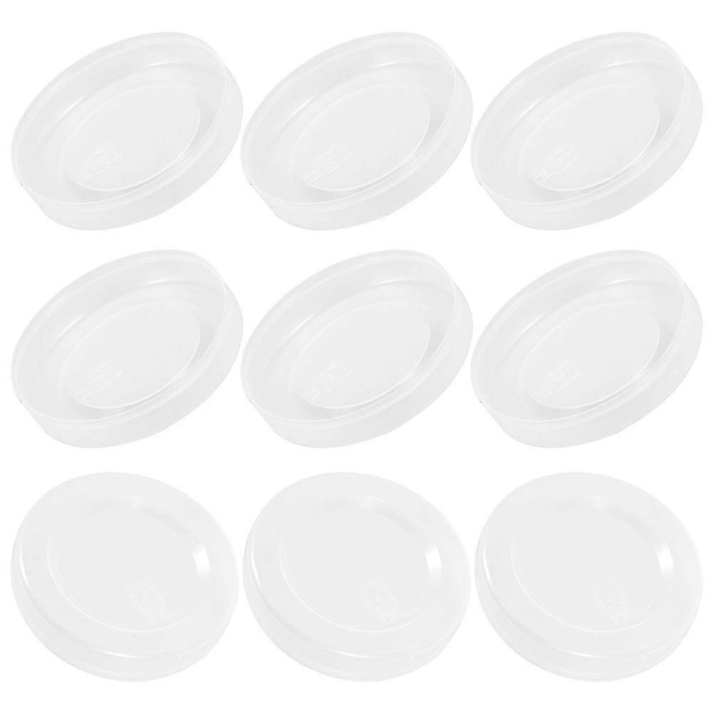 Spill-Resistant Bottle Lids For Daily Use Milk Bottle Lids PE Material 32Pack