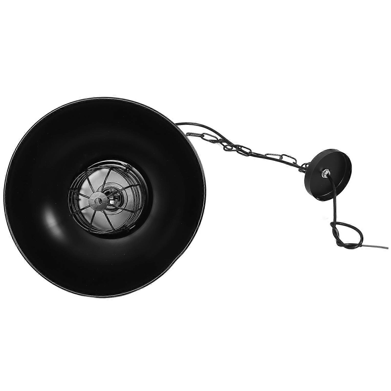 Black Iron Lamp Shade for Ceiling Lamps Highlight Warm Decor Protective Modern 1 Piece