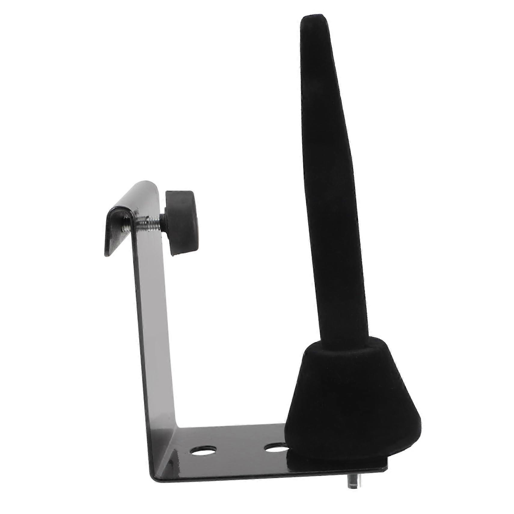 Flute Stand Alto Saxophone Tenor Saxophone Wall Hanger Iron Black for Clarinet Trombone and Saxophone Support