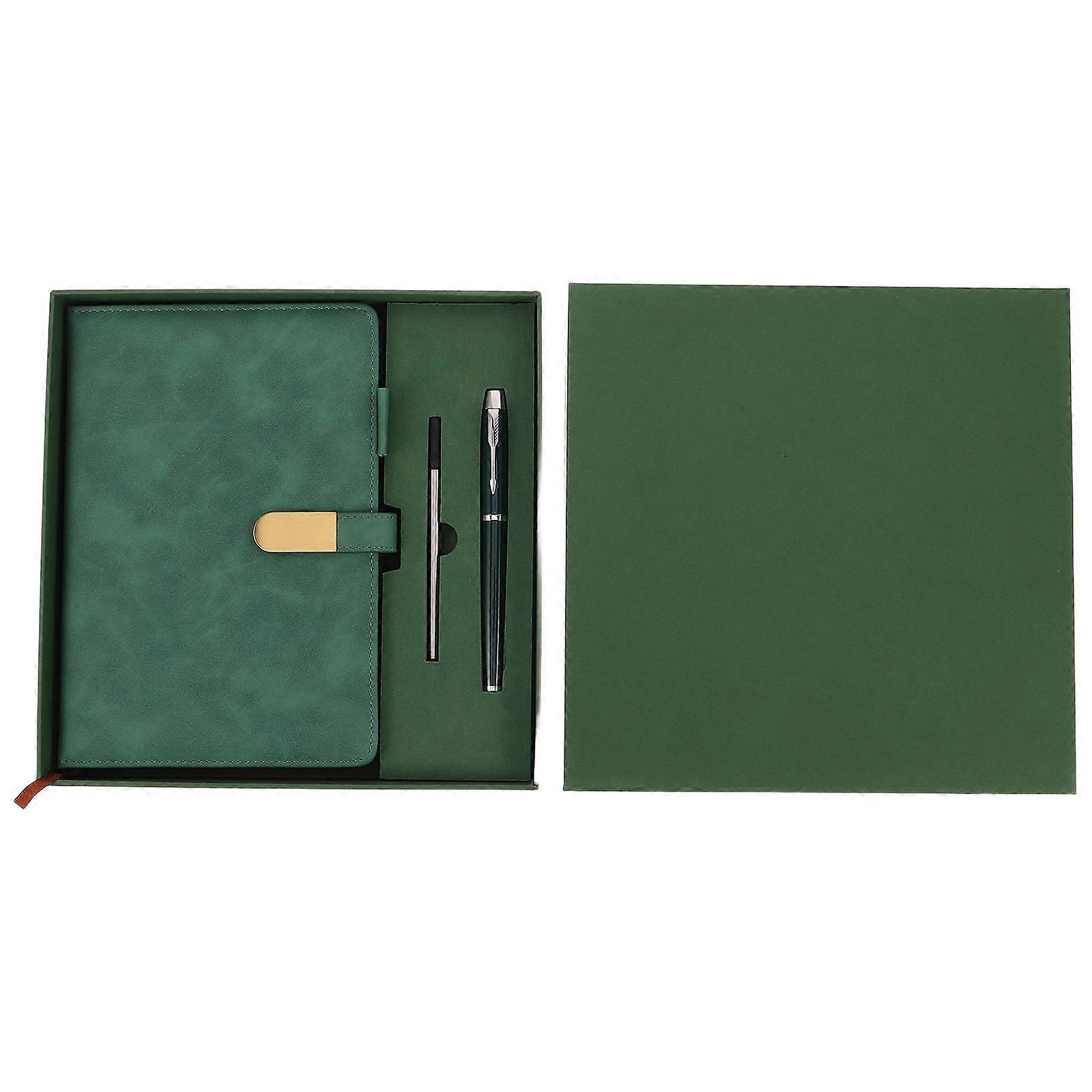 Stylish Business Notebook Set with Pen – Compact Journal for Meetings, School & Personal Planning – Smooth Writing, Portable Design
