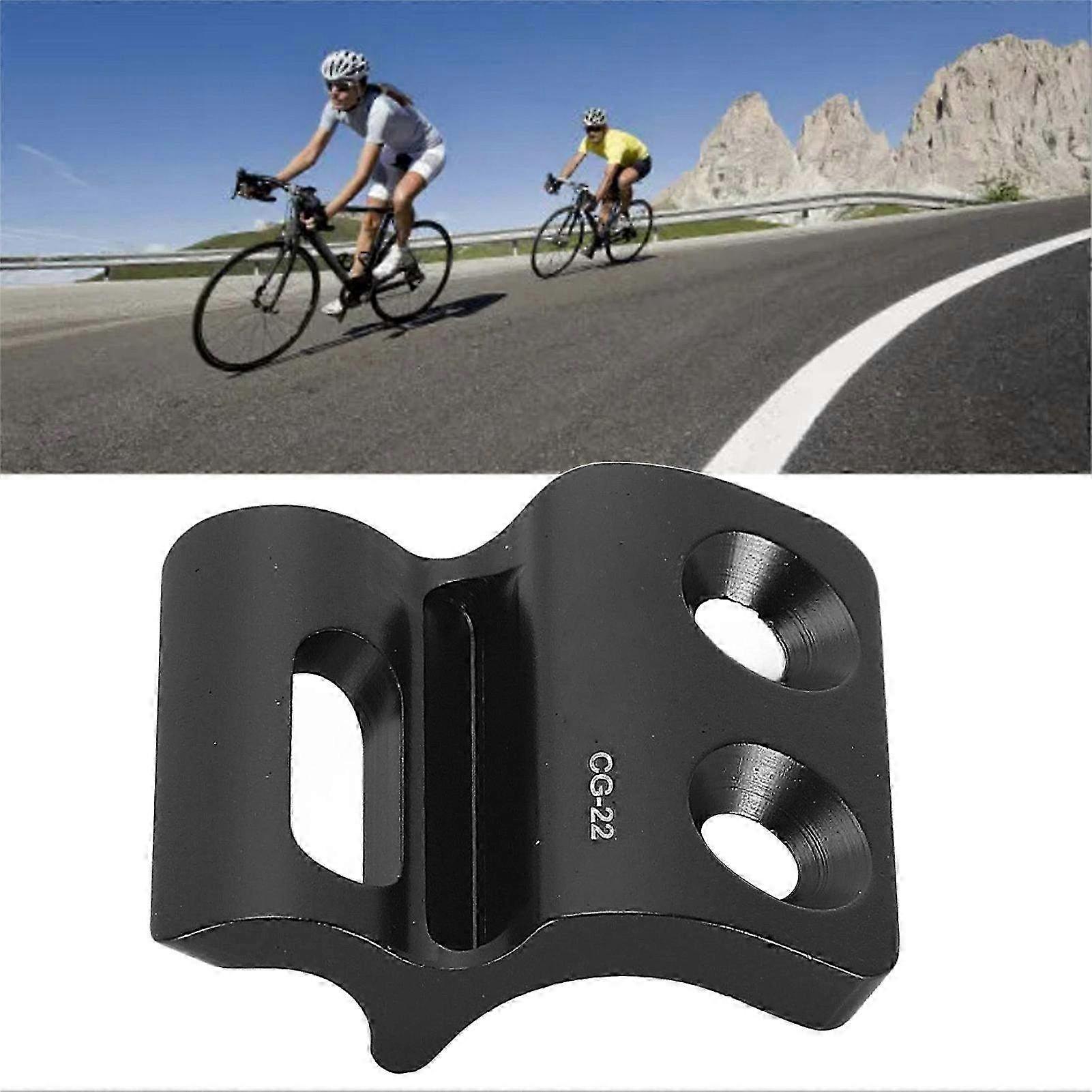 CNC Machined Aluminum Front Derailleur Hanger with Anodized Coating - Black Accessory for Road Bikes & Enhanced Performance