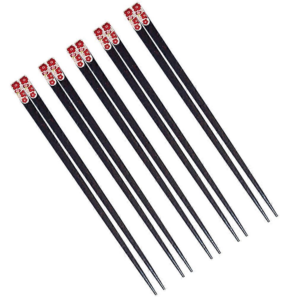Japanese Style Chopsticks Set with Stylish Package for Home Use 5 Pairs