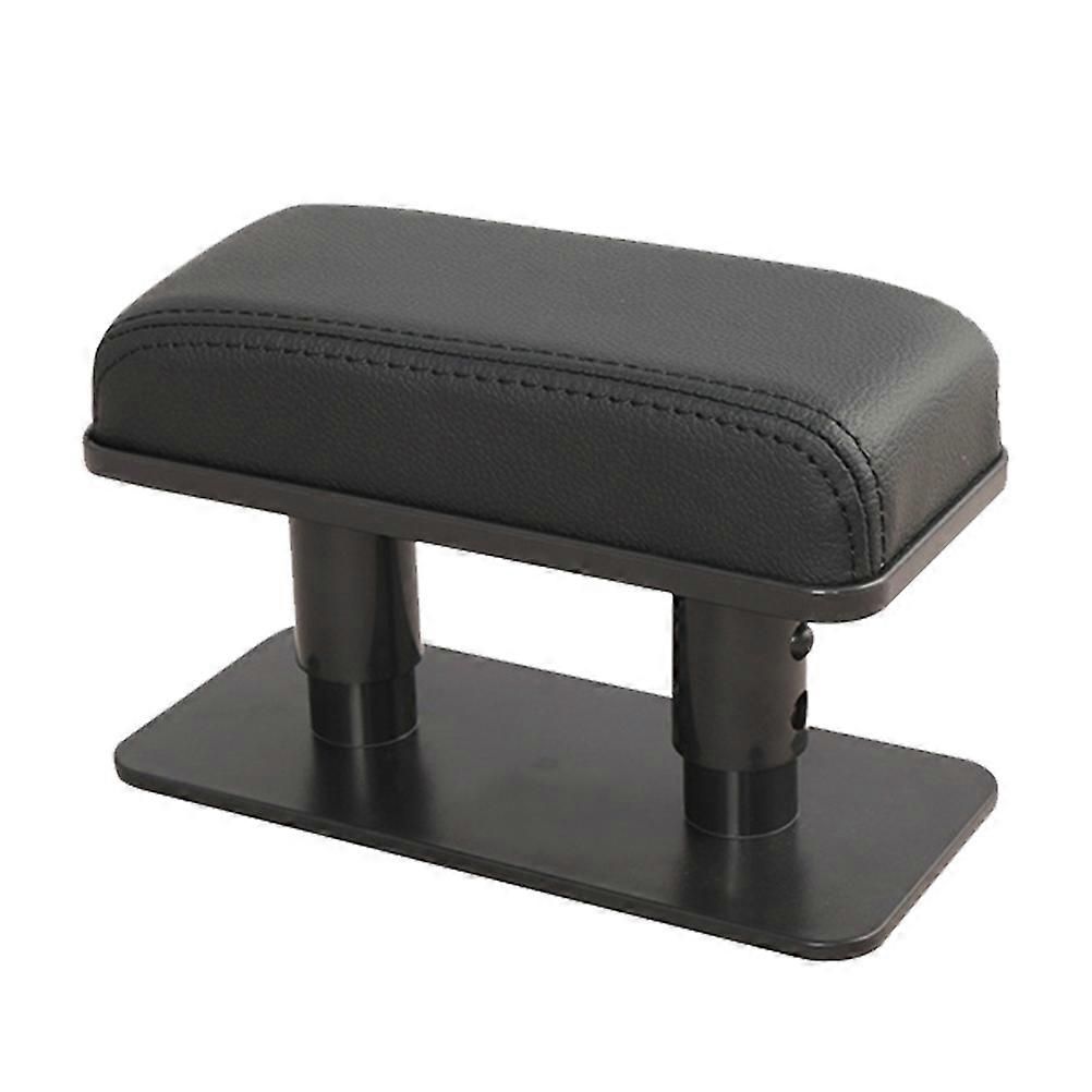 Car Elbow Pad Height Adjustable For Driving Comfort Black 1Pcs
