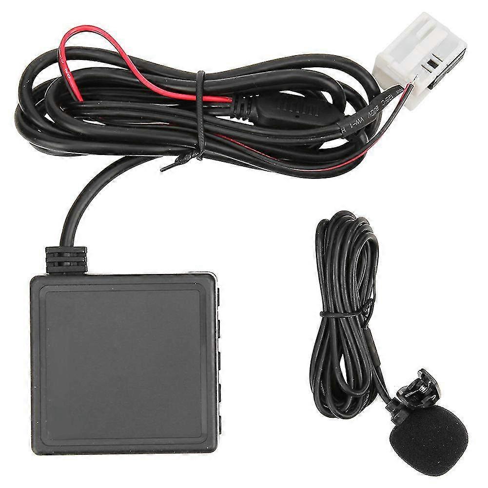 12-Pin Bluetooth AUX Module with Wireless Handsfree Microphone - Compatible with Peugeot C2, C4, 307 & 308 Models