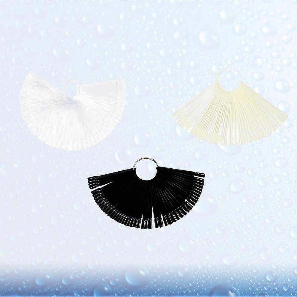 Manicure Practice Color Palette Tool 3Pcs Nail Colour Display For Nail Artists At Home Or Professional Use