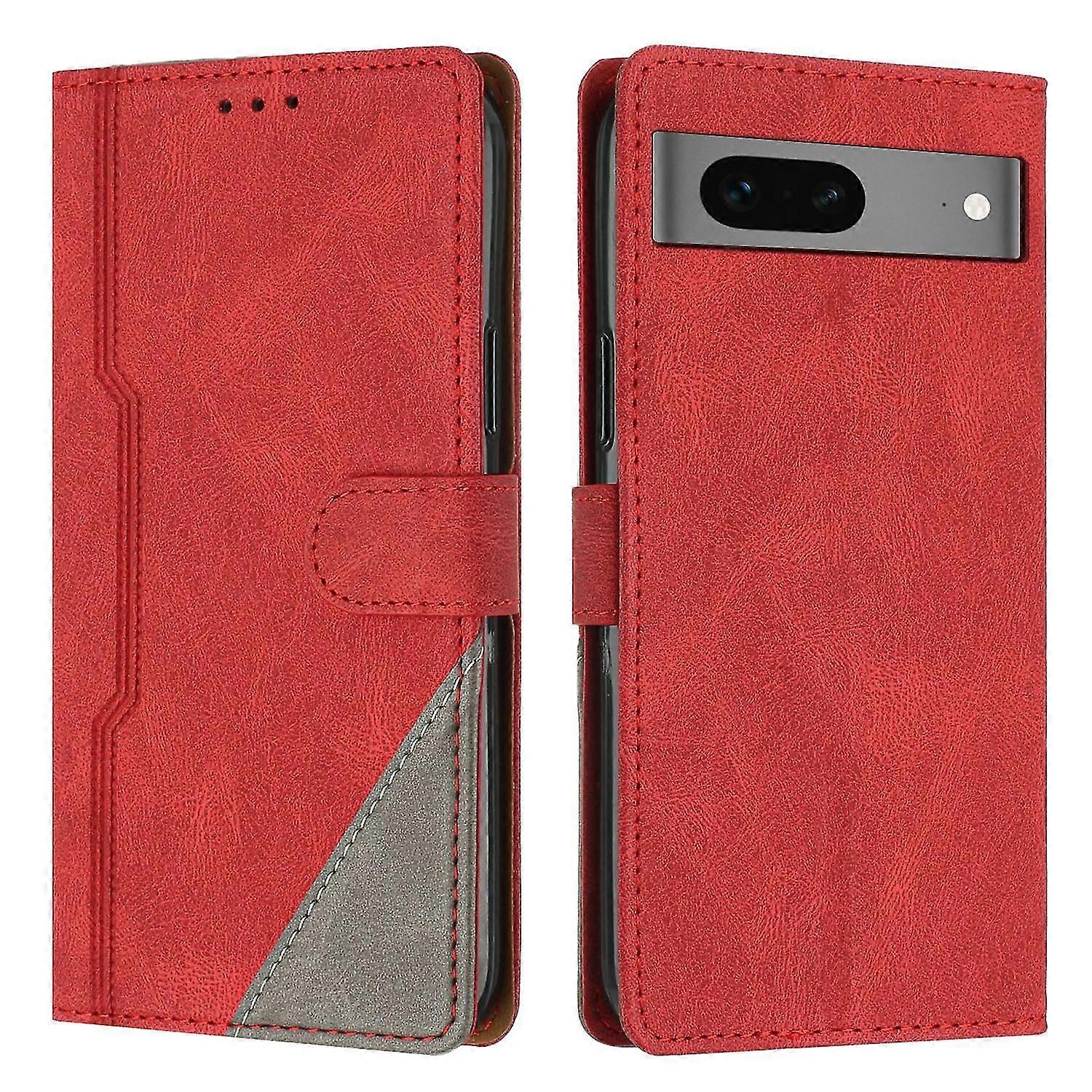 Leather Magnetic Clasp Case with Flip Wallet Stand Function Cover for