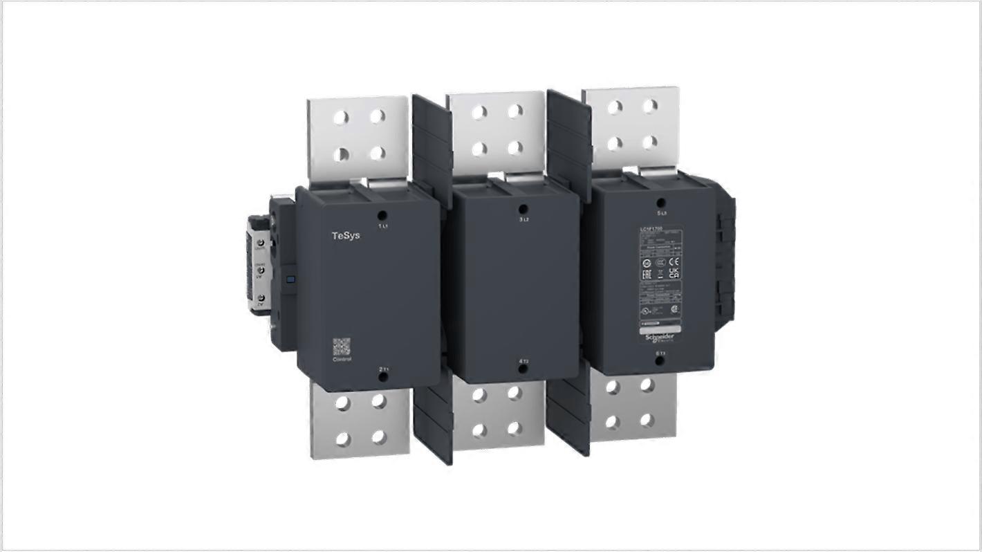 श्नाइडर संपर्ककर्ता 3 डंडे 110v कुंडल 1.7ka 200kw Lc1f1700