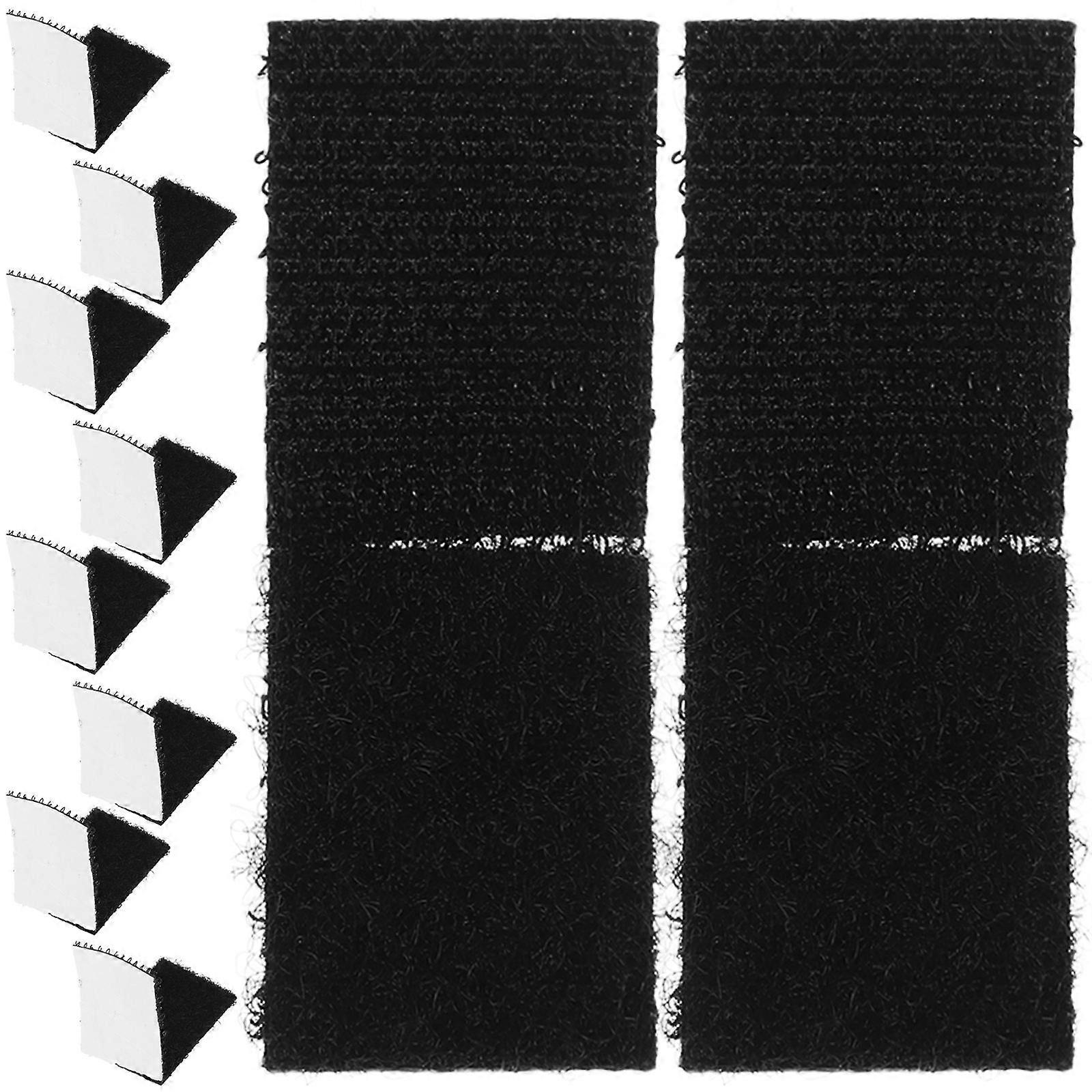 Hook and Loop Tape for Carpet Fixing, Double Sided Adhesive Stickers for Non Slip Rugs, Furniture Safety Mats, Self Adhesive Fasteners for Home and