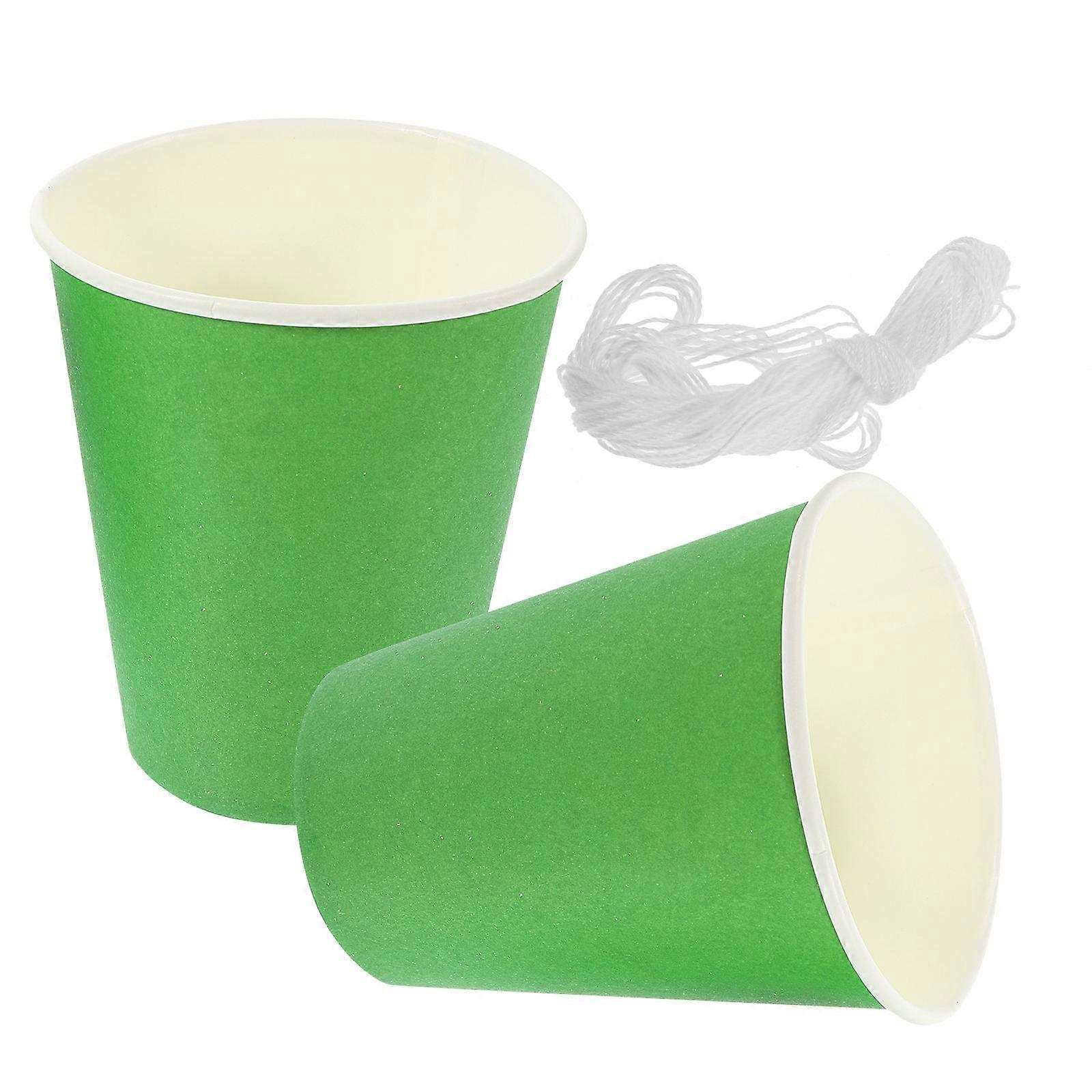 Kids Phone Science Training Prop 2 Sets Shape Educational Training Voice Transmission