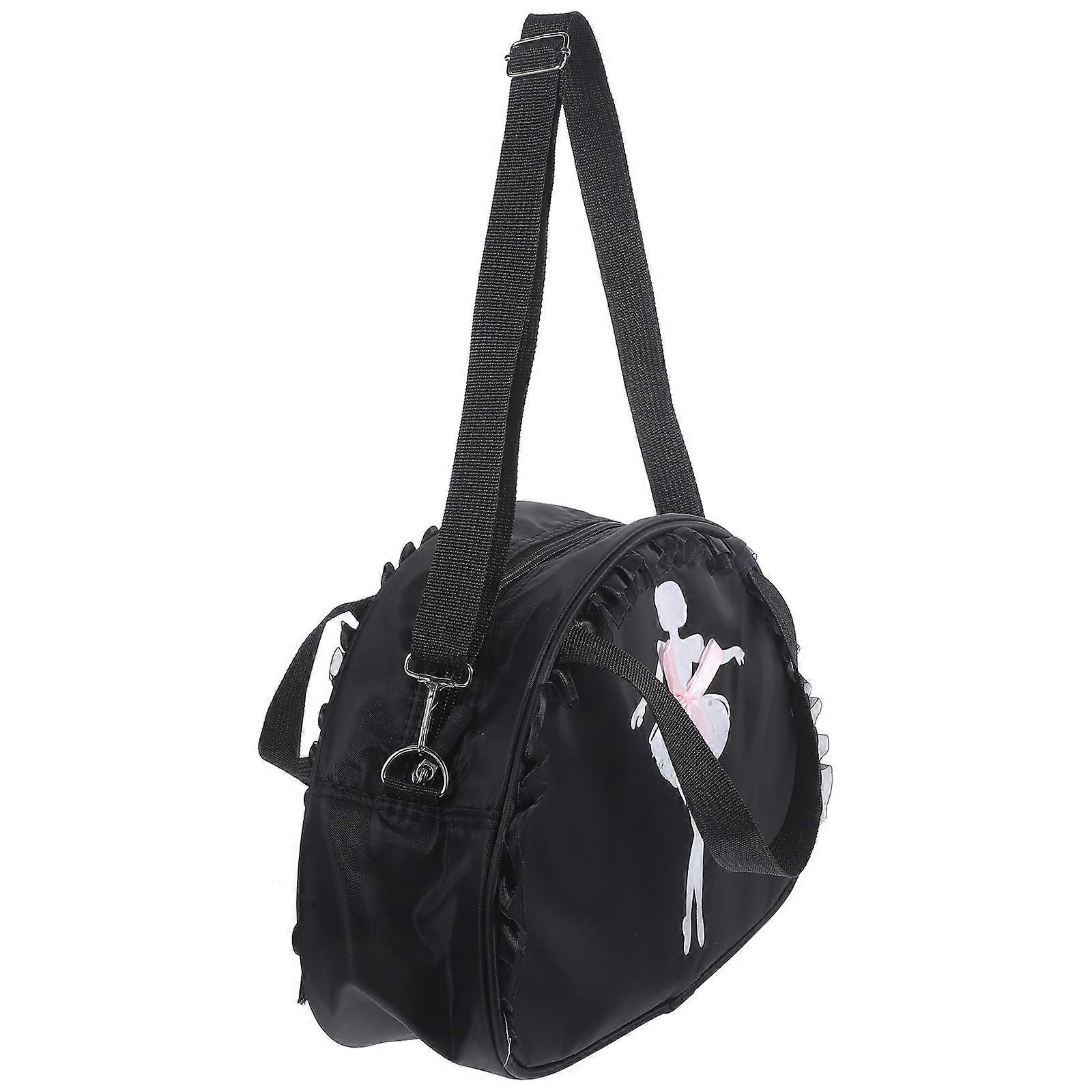 Children's Dance Bag Ballerina Backpack For Daily Use With Rectangular Shape And Durable Satin Nylon Material 1Pack