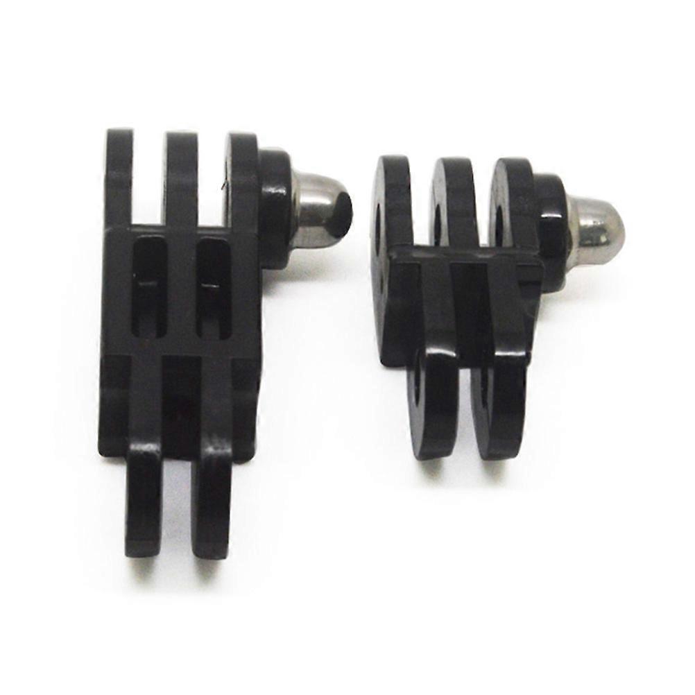 4 Pairs Long and Short Adjust Arm Straight Joints Mount Same Direction Straight Joints Mount for /SJ/ Sports Camera (Black)