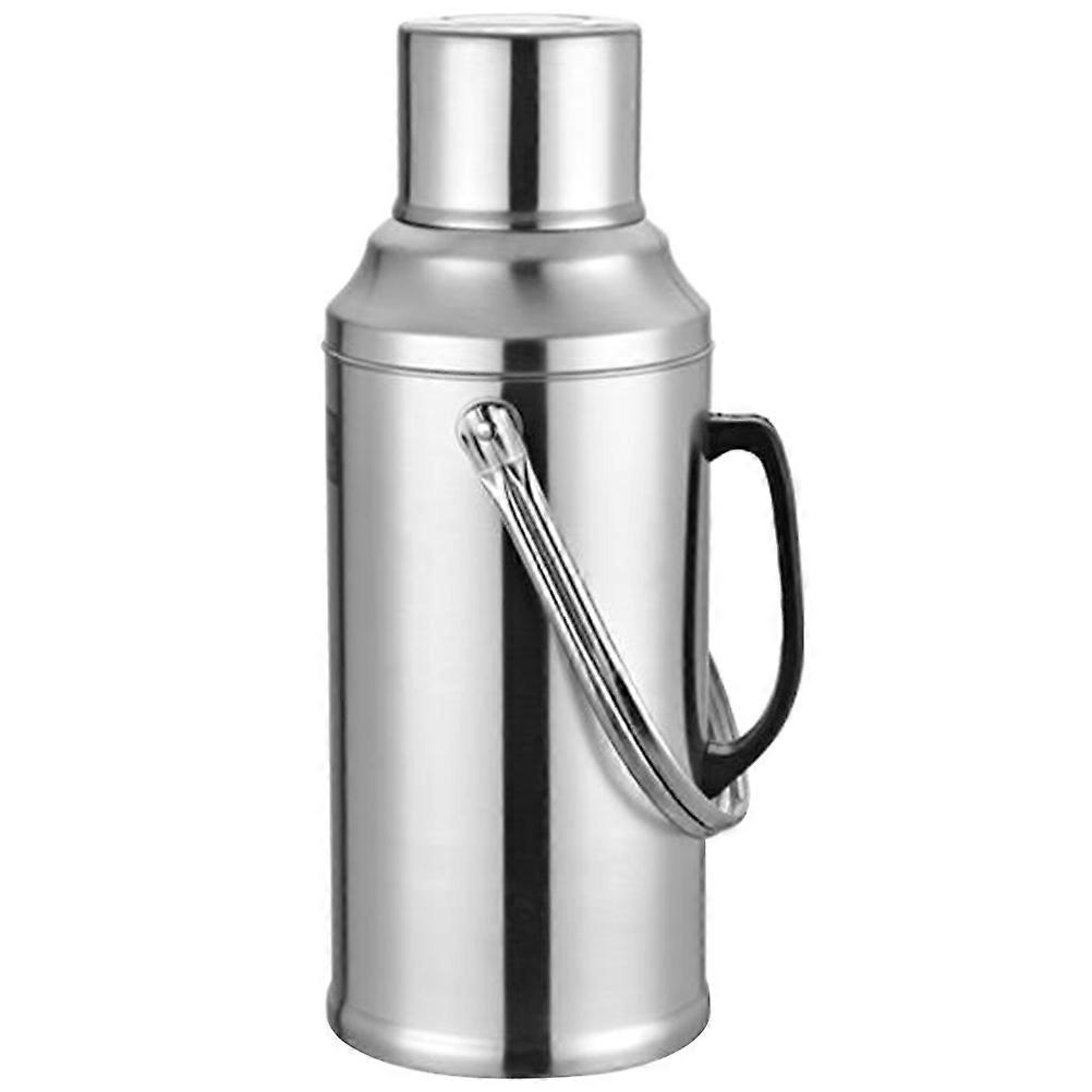 Insulated Water Jug For Office Use 3.2L With Temperature Maintenance Silver 1Pack
