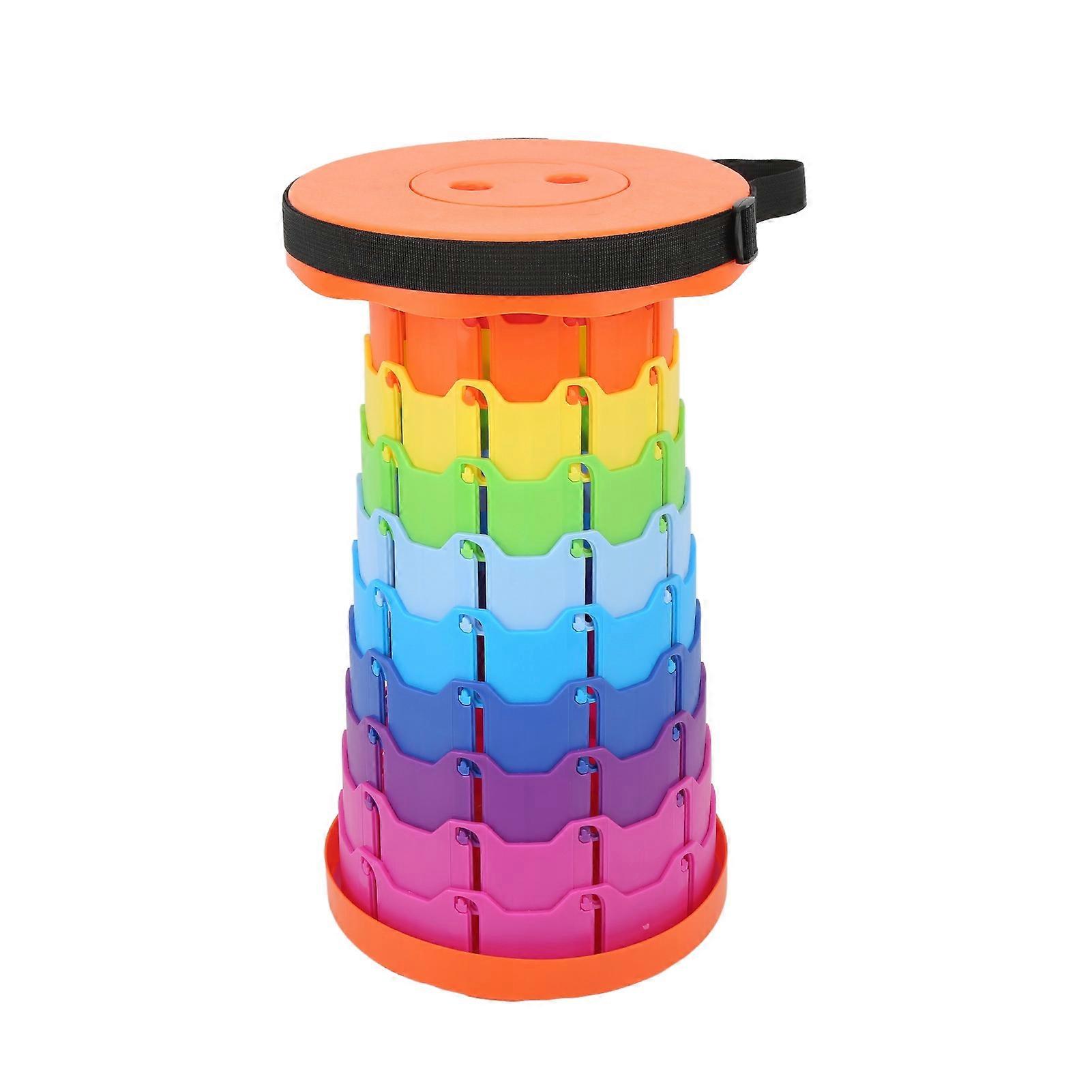 Compact Telescoping Stool - Lightweight Folding Chair for Outdoor Adventures