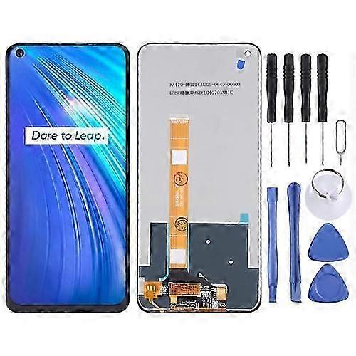 TFT Screen Replacement Display Digitizer for OPPO Realme 6 With Repair Tool Kits