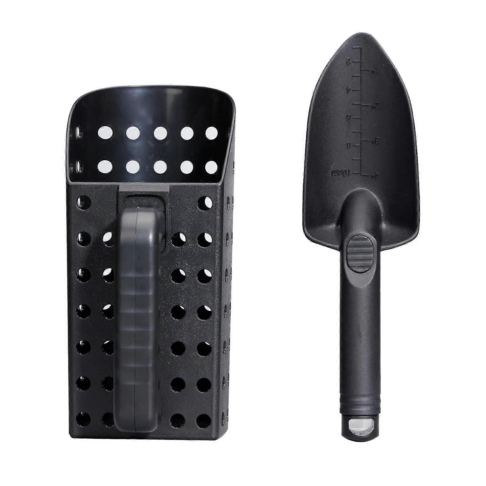 Detector ABS Sand Shovel and Shovel Set for Metal Detector Digging Tool Accessories for Underground Metal Detection Detector Accessories (Set 1)