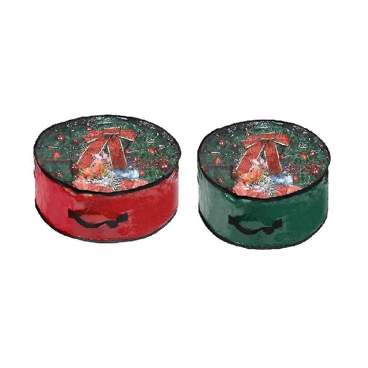 Garland Storage Bag Garland Container With Transparent Window Is Convenient For Holiday Storage