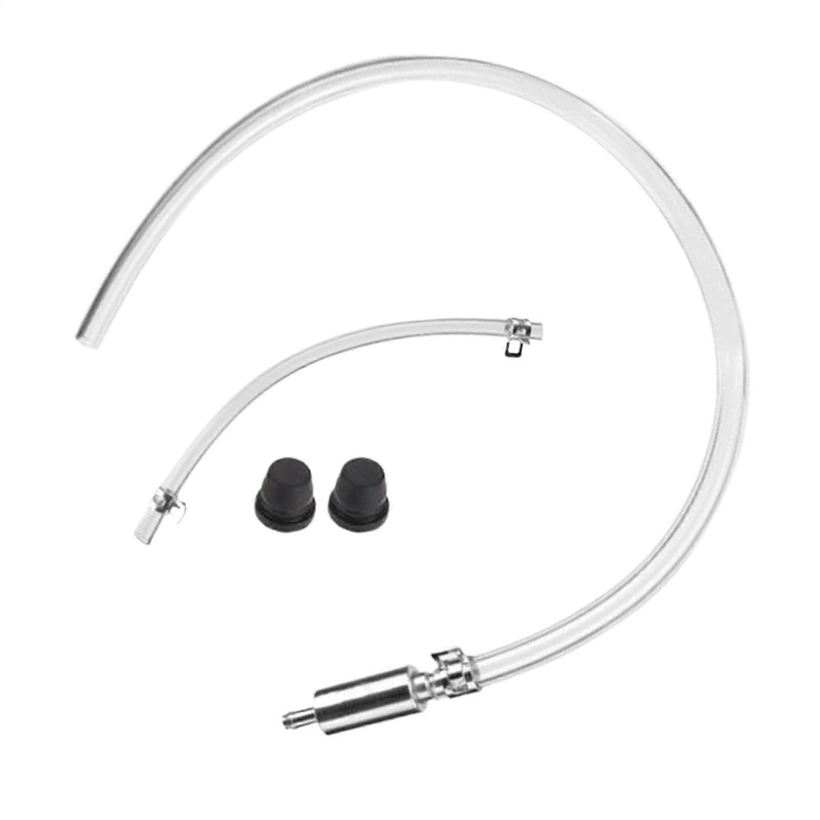 Bleeder hose, oneway check valve hose venting kit for motorcycles Tools for vehicle owners and workshops for maintenance