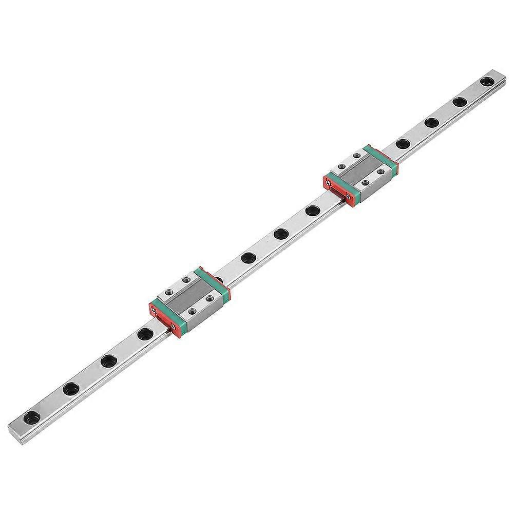 MGN9B Linear Guide Rail 300mm Length 9mm Width with 2 MGN9B Rail Blocks for CNC Machines and Automation Equipment