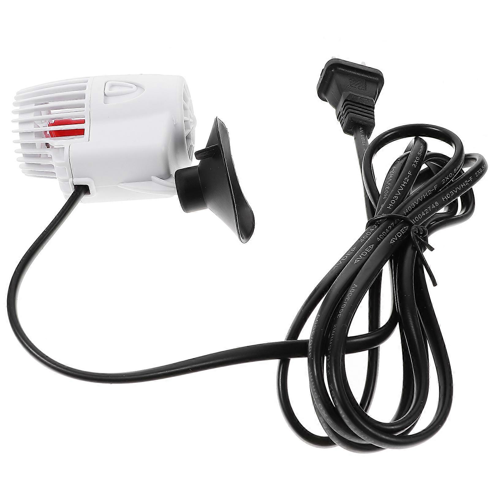 Wave Maker Plastic Surf Pump for Home with Strong Power Propeller and Adjustable Rotation White