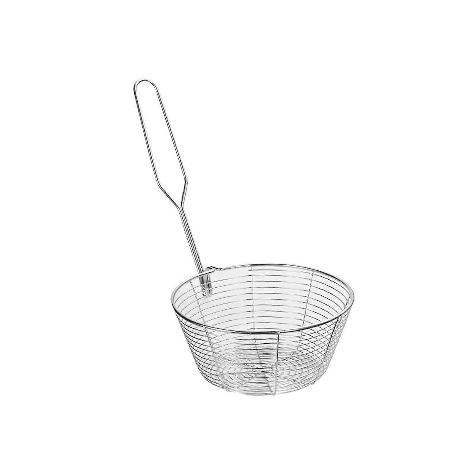 Practical Draining Ladle with Hook - Durable Kitchen Mesh Spoon, Long-Lasting, Ideal for Cooking and Serving
