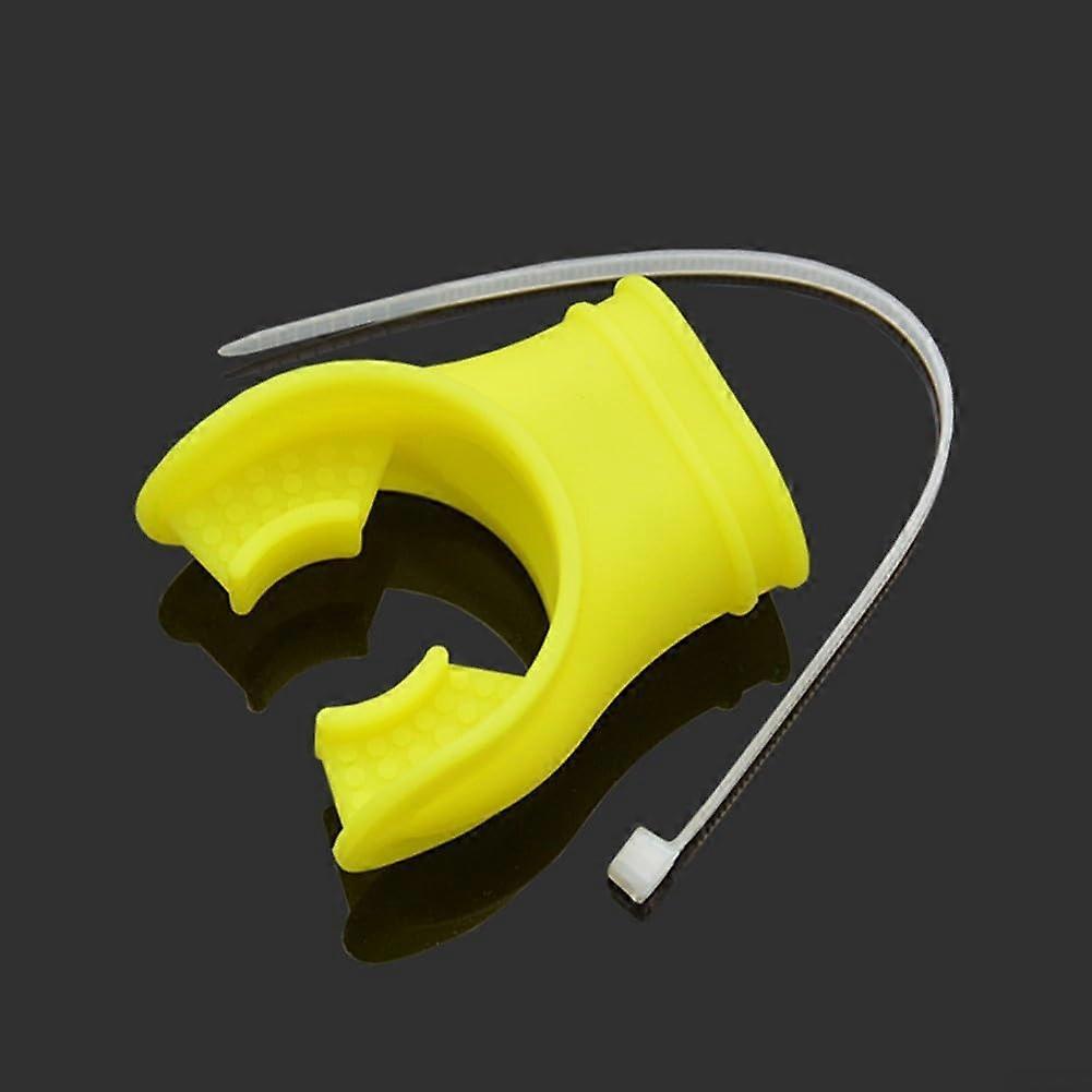 Snorkeling Silicone Ergonomic Diver Mouthpiece Reduces Jaw Fatigue for Scuba and Free Diving (A)