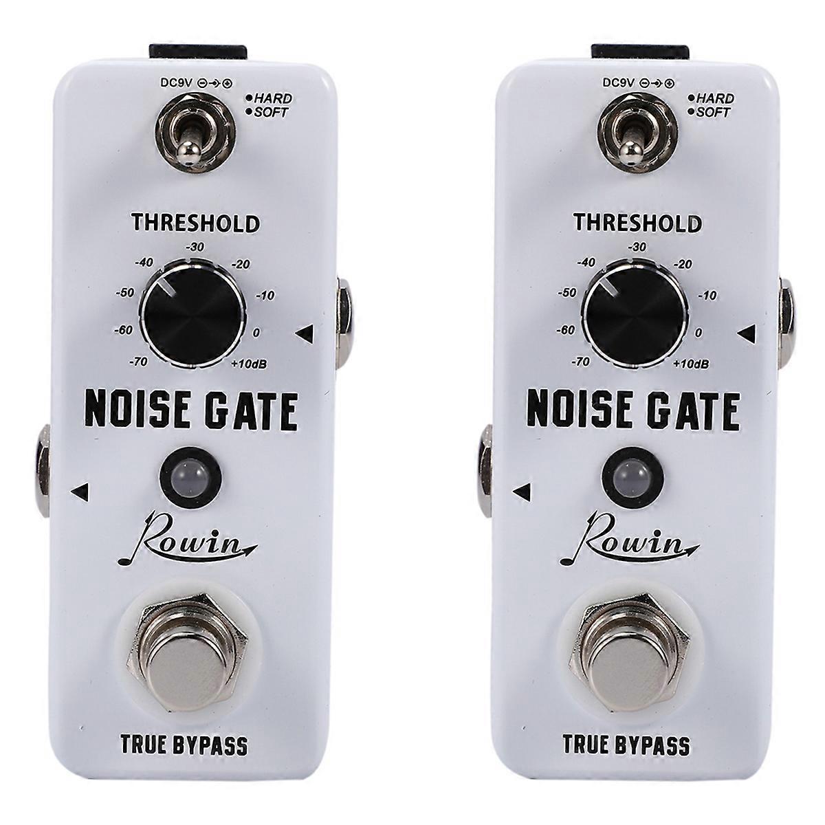 2X Guitar Noise Noise Gate Suppressor Effect Pedal