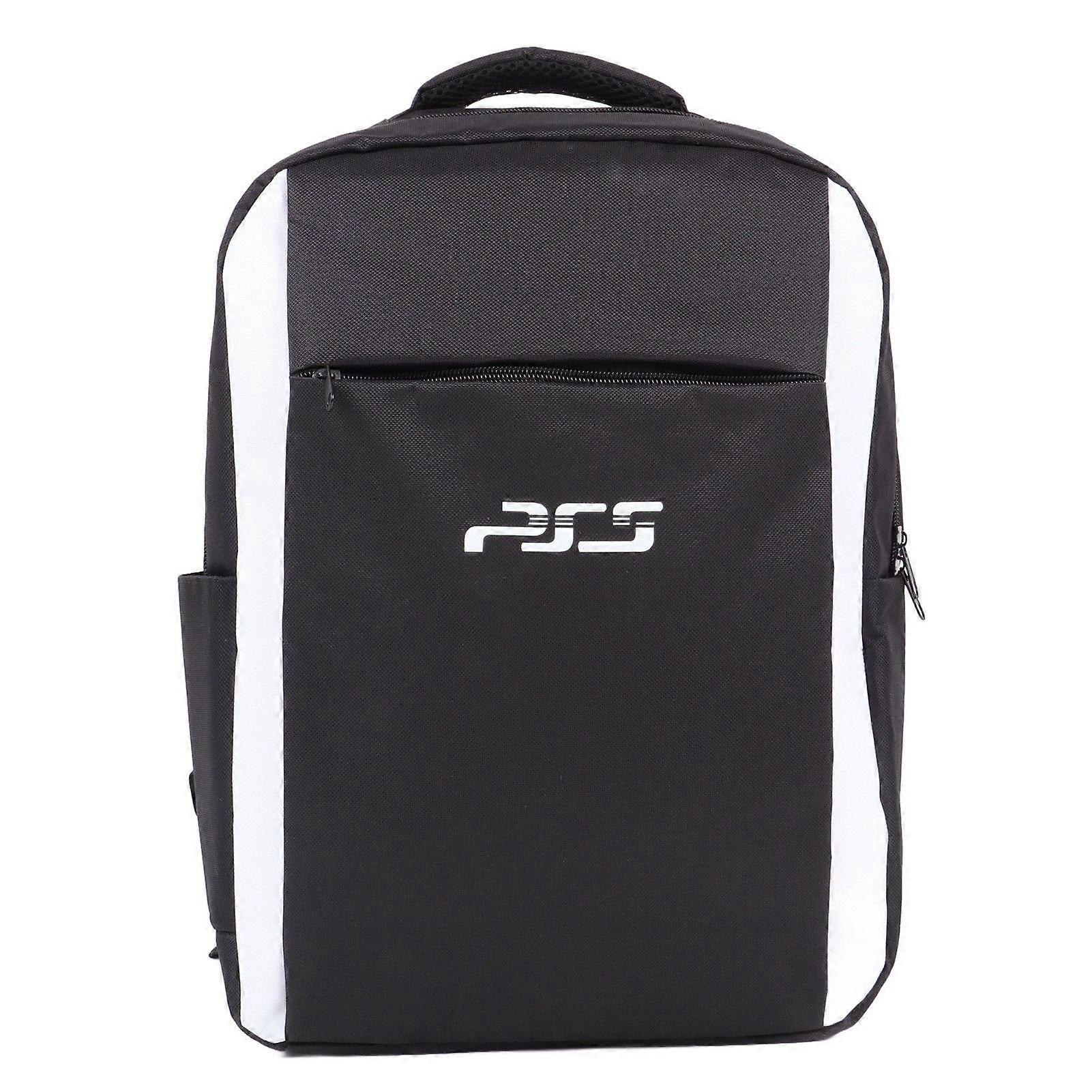 Game Console Multifunction Storage Backpack Shockproof Carrying Case Travel Portable Backpack for PS5