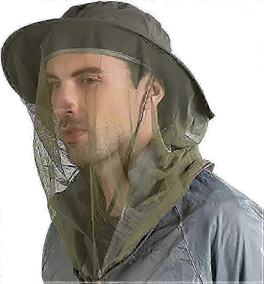 Head Net Hat Beekeeping Beekeeper Bee Veil Hat Hunting Netting Mesh...