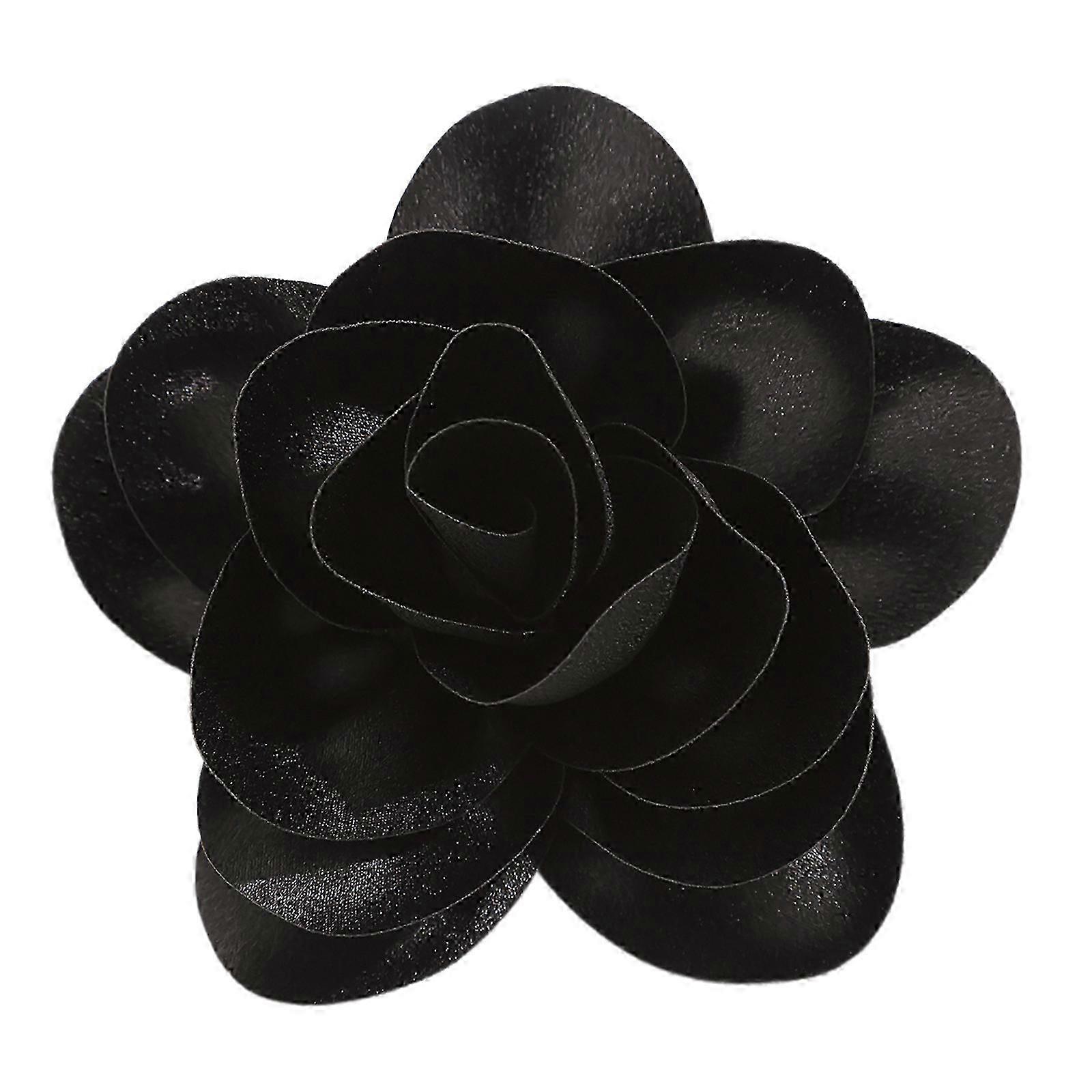 من المألوف النسيج زهرة بروش فريدة من نوعها النسيج زهرة طية صدر السترة دبوس لذيذ بروش دبوس لاحتفالات الذكرى السنوية النبيذ الأحمر 2