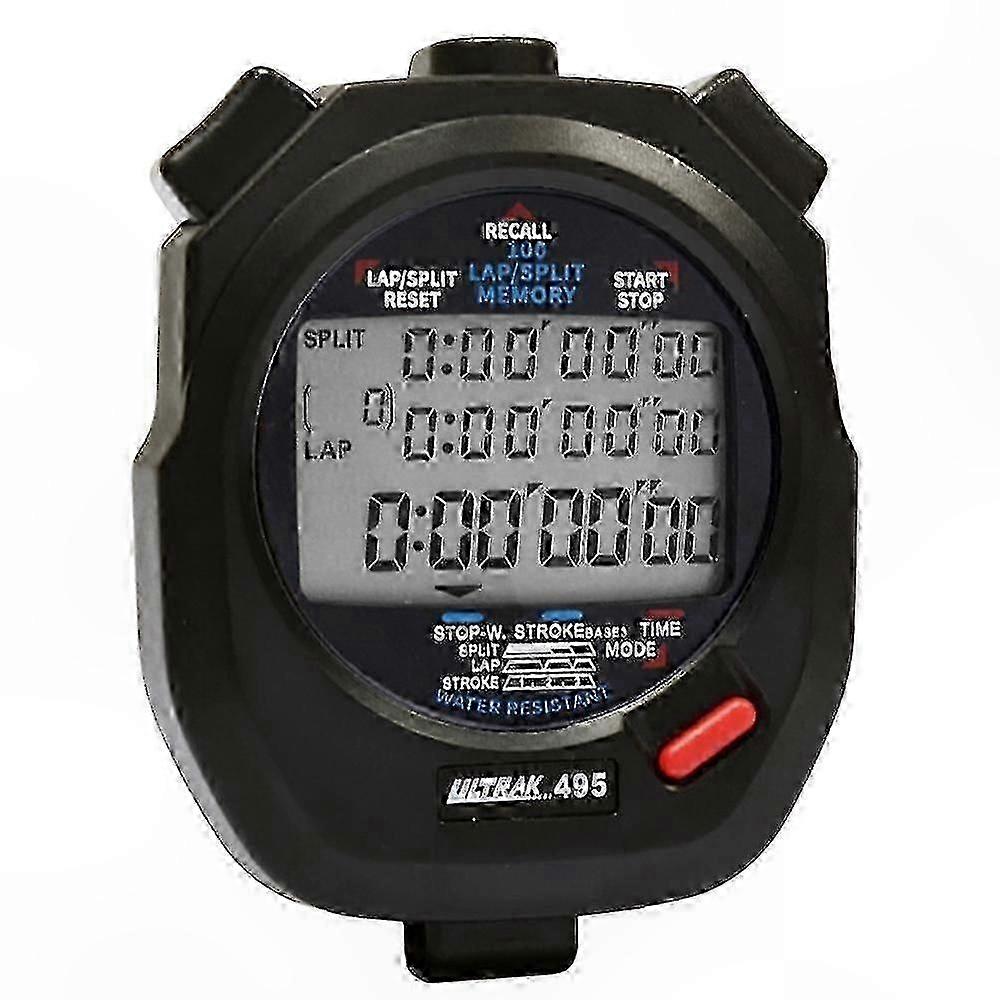 Memory Lap Timer Digital Stopwatch for Track Field Training 3x to 100m