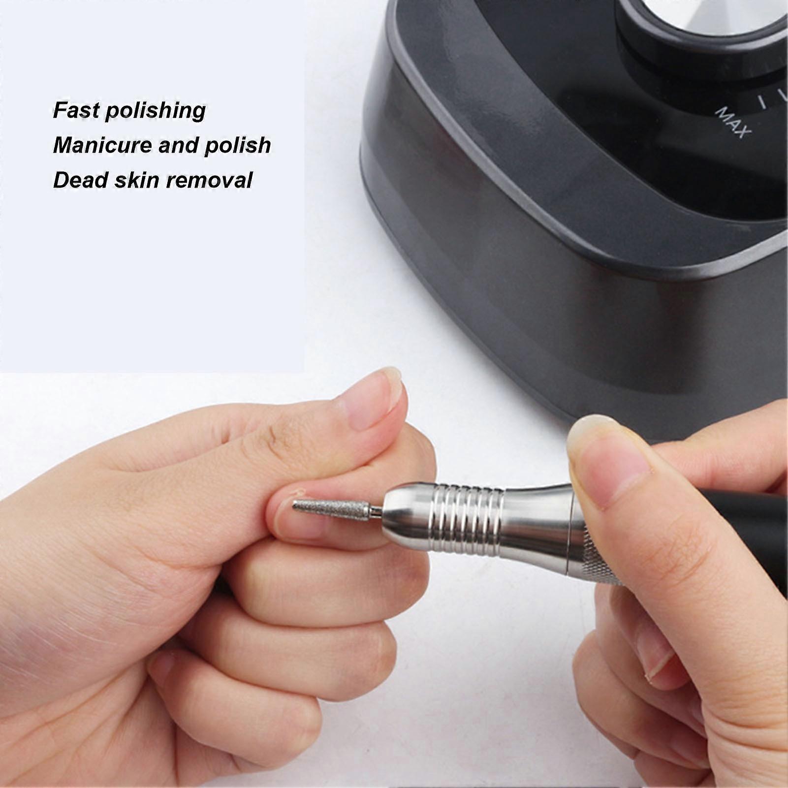 Electric Nail Drill Machine 40000RPM Adjustable Speed EU Plug