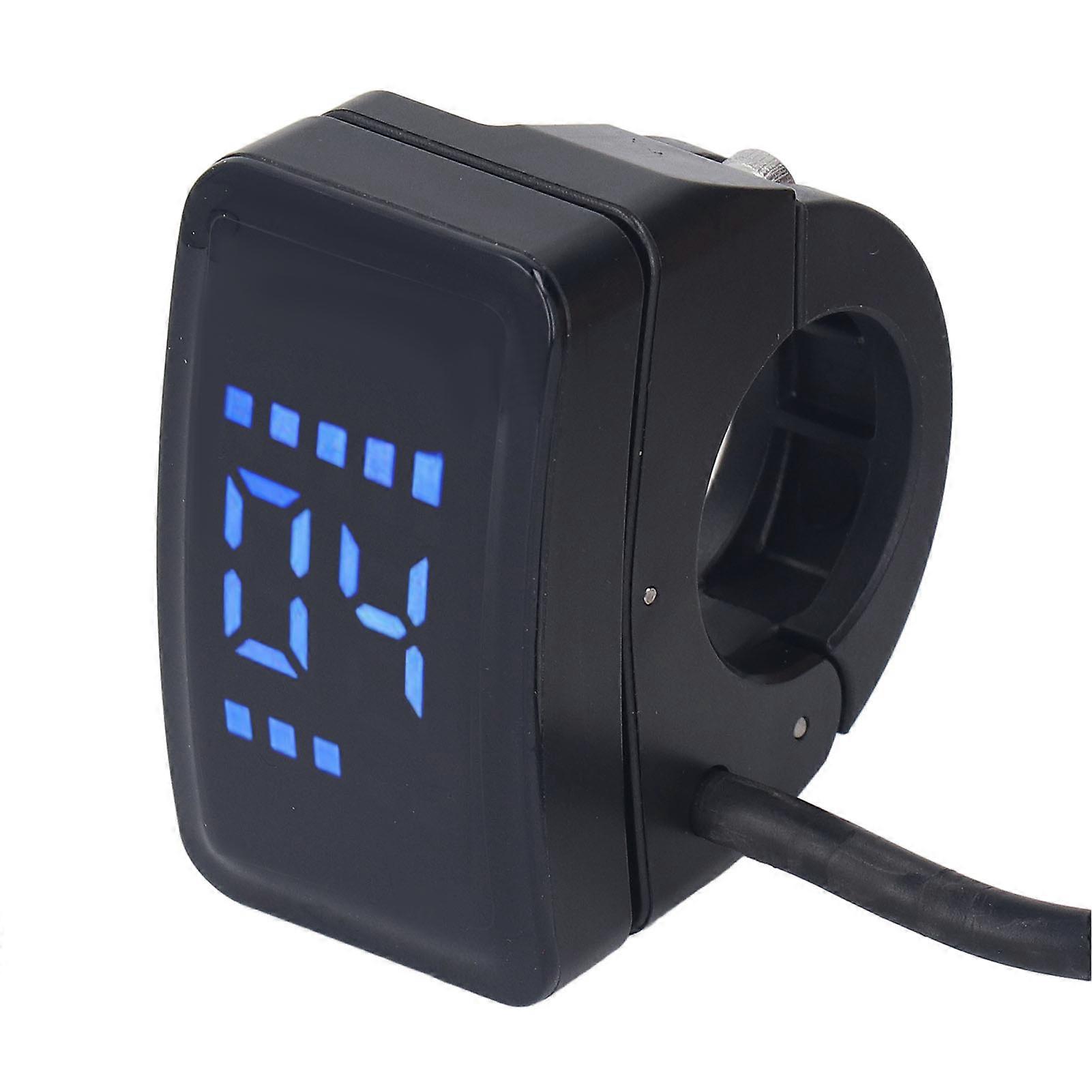 Electric Bike LCD Meter Display Panel IP65 Waterproof DC24-48V