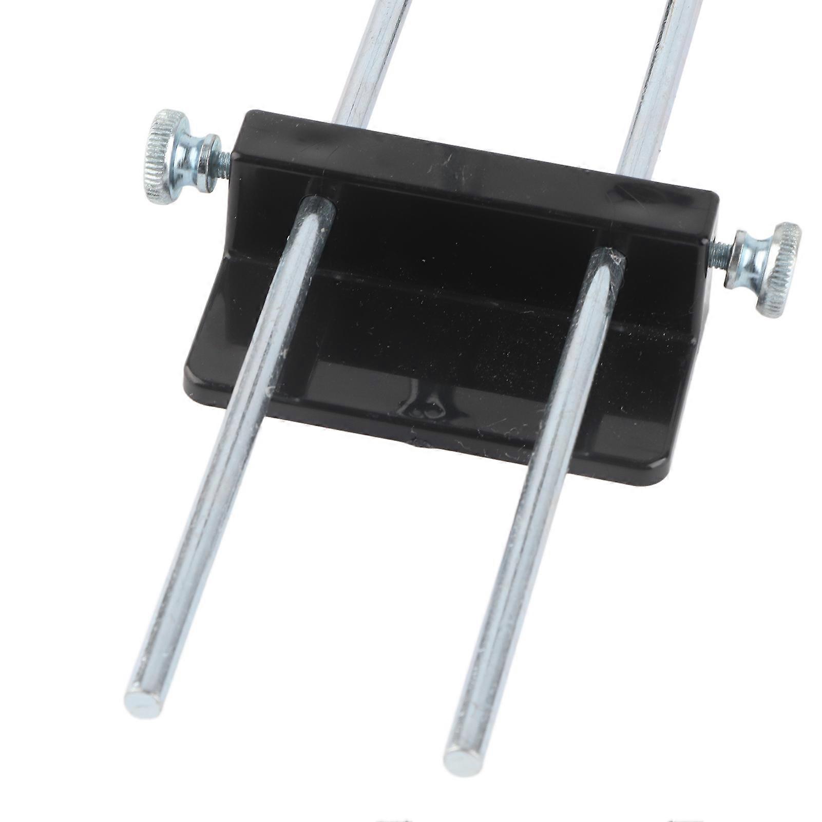 Adjustable Woodworking Drill Guide Template Hole Punch Locator Black