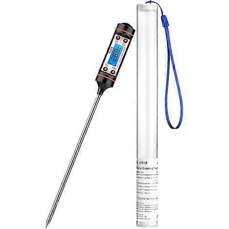 Kitchen Thermometer, Cooking Thermometer, 5 Second Display Number, LCD Screen