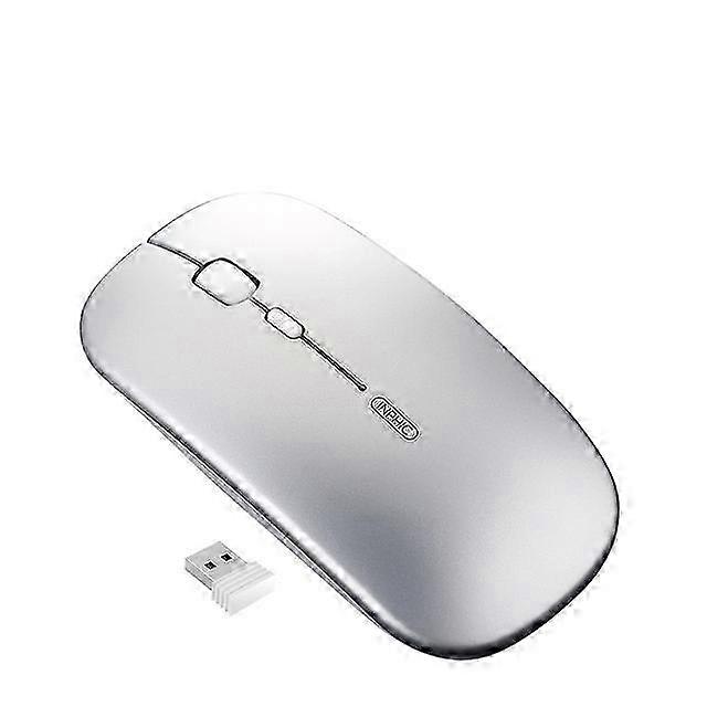 2025 PM1 2.4G Portable Wireless Mouse Silver