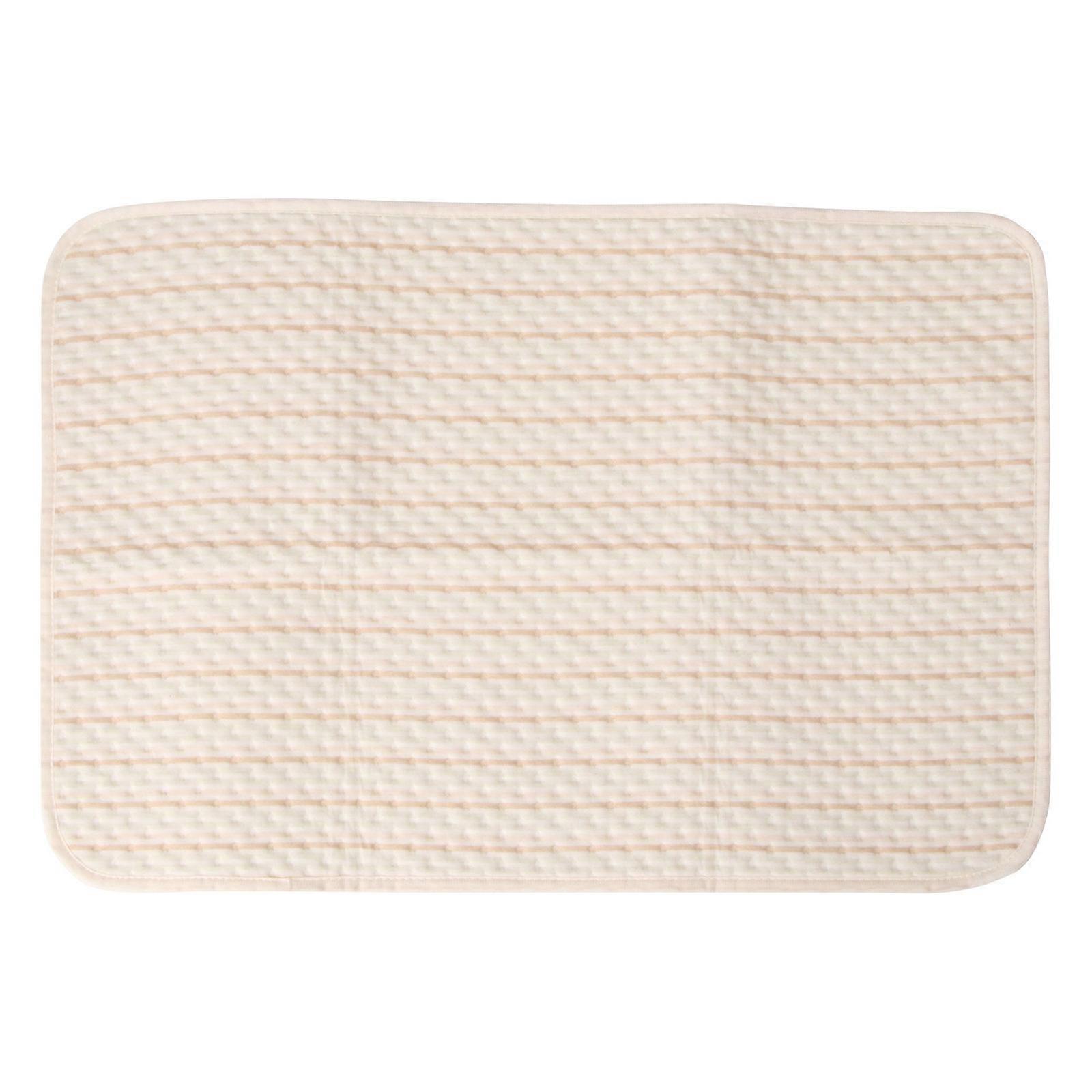 Baby Pad Waterproof Mattress Infant Piss Mat for Baby Use Beige