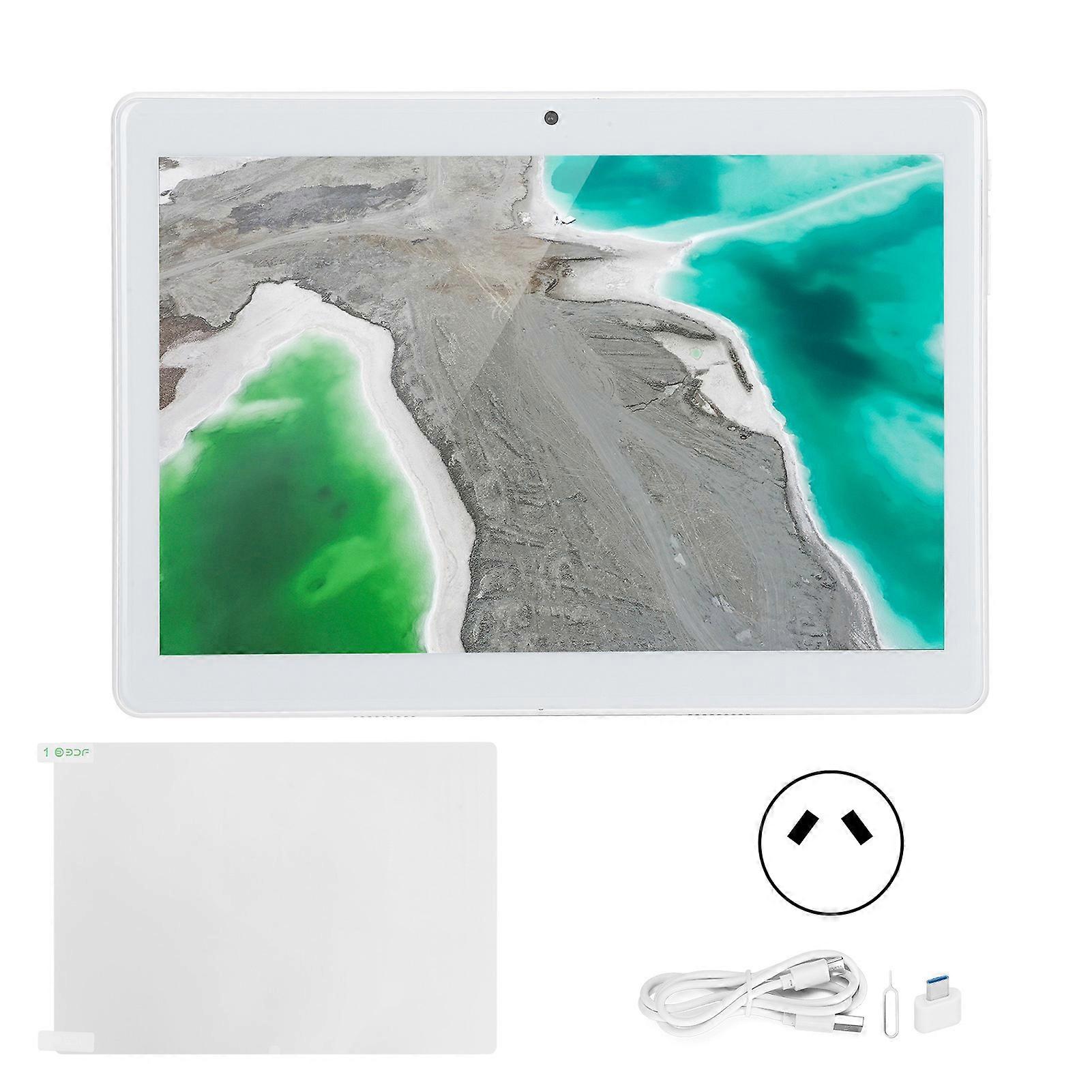 10-Inch Quad Core Tablet with 1280x800 HD Screen, Dual SIM, Gaming & Calling Features